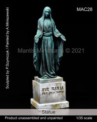マンティス・ミニチュアズ[MAC28]1/35 ジオラマアクセサリー 祝福されし聖母の像
