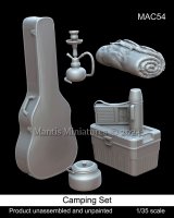 マンティス・ミニチュアズ[MAC54]1/35 キャンプ用品セット(7個入)