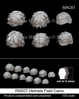 マンティス・ミニチュアズ[MAC61]1/35 現用 アメリカ PASGTヘルメット 野戦カモフラージュカバー付
