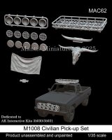 マンティス・ミニチュアズ[MAC62]1/35 現用 アメリカ 民間ピックアップトラック装備品セット(AKインタラクティブ用)