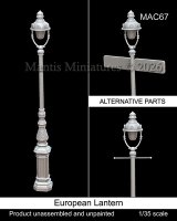 マンティス・ミニチュアズ[MAC67]1/35 ヨーロッパの街路灯