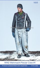 マンティス・ミニチュアズ[Man1605]1/16 WWII ドイツ 冬季の国防軍戦車兵＃1