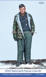 マンティス・ミニチュアズ[Man1606]1/16 WWII ドイツ 冬季の国防軍戦車兵＃2