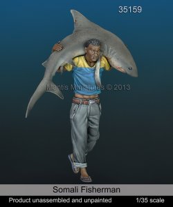 画像1: マンティス・ミニチュアズ[Man35159]1/35 現用 ソマリアの漁師