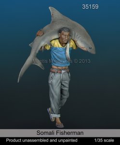 画像1: マンティス・ミニチュアズ[Man35159]1/35 現用 ソマリアの漁師 (1)