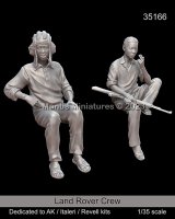 マンティス・ミニチュアズ[Man35166]1/35 現用 ランドローバー アフリカ民兵乗員セット(AKインタラクティブ/イタレリ/ドイツレベル用)