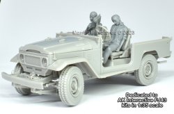 画像2: マンティス・ミニチュアズ[Man35169]1/35 現用 FJ43小型四輪駆動車 アフリカ民兵乗員セット(AKインタラクティブ用)