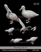 マンティス・ミニチュアズ[Man35179]1/35 動物セット53 欧州の海鳥