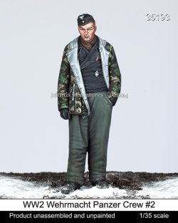 画像1: マンティス・ミニチュアズ[Man35193]1/35 WWII ドイツ 冬季の国防軍戦車兵＃2