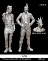 マンティス・ミニチュアズ[Man35198]1/35 現用 パンクの男女セット(2体入)