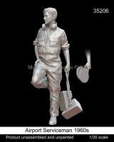 マンティス・ミニチュアズ[Man35206]1/35 現用 空港作業員 1960年代