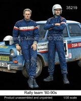マンティス・ミニチュアズ[Man35219]1/35 汎用 ラリーチーム ドライバー/ナビゲーターセット '80-90年代(2体入)