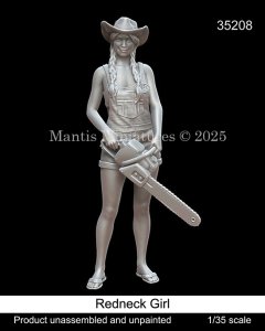 画像1: マンティス・ミニチュアズ[Man35208]1/35 現用 アメリカ レッドネック・ガール (1)