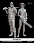 マンティス・ミニチュアズ[Man35210]1/35 現用 アメリカ レッドネックの労働者セット(2体入)