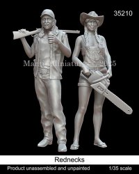 マンティス・ミニチュアズ[Man35210]1/35 現用 アメリカ レッドネックの労働者セット(2体入)