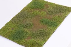 画像2: マルティン・ウエルベルク[WB-M006]マットタイプ(牧草地) 全高2mm~4.5mm 晩夏 パウダー付き 21cmx30cm