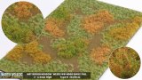 マルティン・ウエルベルク[WB-M008]マットタイプ(牧草地) 全高2mm~4.5mm 初秋 パウダー付き 21cmx30cm