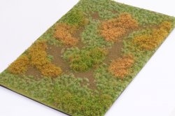 画像2: マルティン・ウエルベルク[WB-M008]マットタイプ(牧草地) 全高2mm~4.5mm 初秋 パウダー付き 21cmx30cm