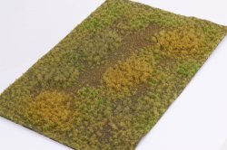 画像2: マルティン・ウエルベルク[WB-M010]マットタイプ(牧草地) 全高2mm~4.5mm 秋 パウダー付き 21cmx30cm