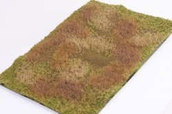 画像2: マルティン・ウエルベルク[WB-M034]マットタイプ(原野) 全高2mm~6mm 冬 パウダー付き  21cmx30cm