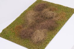 画像2: マルティン・ウエルベルク[WB-M047]マットタイプ(ヤブ) 全高2mm~30mm 冬 パウダー付き  21cmx30cm