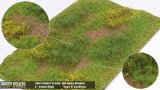 マルティン・ウエルベルク[WB-M051]マットタイプ(草原) 全高2mm~12mm 春 パウダー付き  21cmx30cm