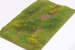 画像2: マルティン・ウエルベルク[WB-M051]マットタイプ(草原) 全高2mm~12mm 春 パウダー付き  21cmx30cm