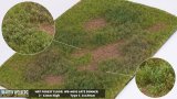 マルティン・ウエルベルク[WB-M053]マットタイプ(草原) 全高2mm~12mm 晩夏 パウダー付き  21cmx30cm