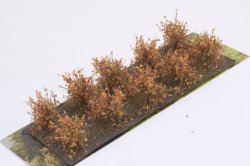 画像2: マルティン・ウエルベルク[WB-SABR]茂みA 株タイプ 全高20mm ブラウン 10株
