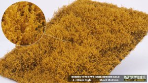画像1: マルティン・ウエルベルク[WB-SEAG]茂みE 草むらタイプ 全高20mm オータムゴールド (1)
