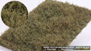 画像1: マルティン・ウエルベルク[WB-SEBG]茂みE 草むらタイプ 全高20mm バーンドグリーン (1)