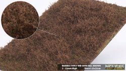 画像1: マルティン・ウエルベルク[WB-SFFB]茂みF 草むらタイプ 全高15mm フォールブラウン