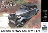 マスターボックス[MSB35100]1/35 独4輪軍用乗用車170V4ドアタイプ 1937-40