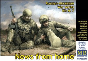 画像1: マスターボックス[MSB35230]1/35 ロシア・ウクライナ戦争シリーズ No.7：ニュース フロム ホーム (1)