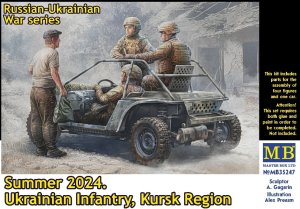 画像1: マスターボックス[MSB35247]1/35 ロシア・ウクライナ戦争シリーズ：ウクライナ軍歩兵 クルスク地方 2024年夏 (1)