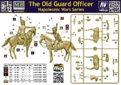 画像2: マスターボックス[MSB32025]1/32 ナポレオン戦争シリーズ：古参近衛隊 士官