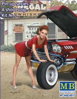 画像1: マスターボックス[MB24017]1/24 ピンナップシリーズ「ショートストップ」No.3