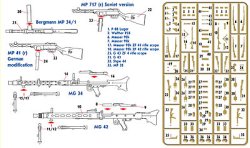 画像2: マスターボックス[MB35115]1/35　独・小火器セットWW-II