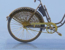 画像4: マスターボックス[MSB35166] 1/35 欧州民間女性用自転車+婦人1体 WW-II-エッチングパーツ
