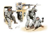 マスターボックス[MSB35170] 1/35 米・現用兵士４体中東アフガン戦-車上捜索-1名負傷