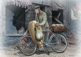 マスターボックス[MB35176]1/35 欧州民間男性１体+自転車WW-II-エッチングパーツ