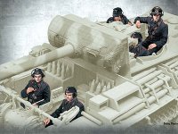 マスターボックス[MB35201]1/35 ドイツ戦車兵1944-1945