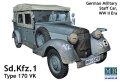 マスターボックス[MB3530]1/35　独・4輪軍用乗用車170VK・kfz.1スタッフカー