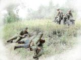 マスターボックス[MB3572]独＆ソ連・遭遇シーン5体(独軍3体+ソ連軍2体）+バイクEパーツ