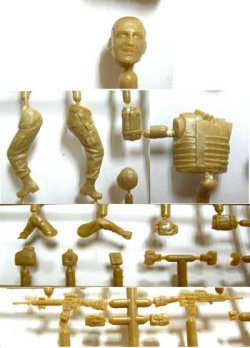 画像2: マスターボックス[MSB3575]米・現用海兵隊4体・中東治安配備・多数装備品