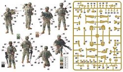 画像2: マスターボックス[MB3591]1/35 米現用陸軍4体・中東拠点警備