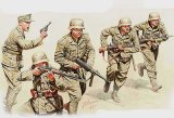 マスターボックス[MSB3593] 1/35　独・DAKアフリカ軍団5体・突撃射撃シーン