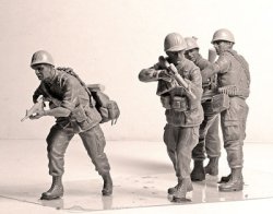 画像5: マスターボックス[MB3595]1/35 米ベトナム戦兵士4体ジャングルパトロール