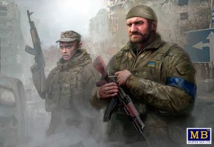 画像1: マスターボックス[MSB35226]1/35 ロシア・ウクライナ戦争シリーズ No.4：ウクライナ防衛軍・ブチャ掃討作戦、2022年4月 (1)