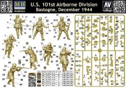 画像2: マスターボックス[MSB35253]1/35 米軍第101空挺師団 バストーニュ 1944年12月
